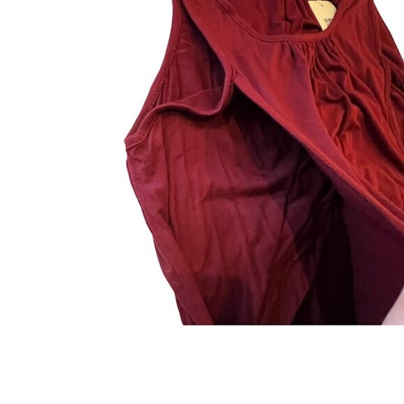 Burgundy Maternity & Nursing Tank NWT Size XL - Picture 3 of 4